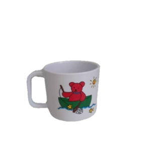 Selandia Designs Vintage 1985 Pat Wong Designed Melamine Children's Mug